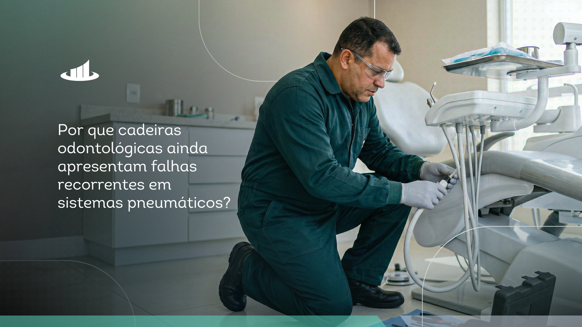 Por que cadeiras odontológicas ainda apresentam falhas recorrentes em sistemas pneumáticos?